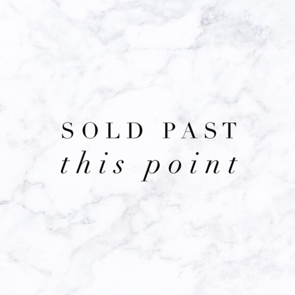 Everything past this point has been sold!